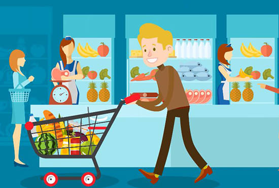 create a custom animated explainer video in english or german