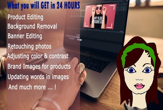edit images and design website banners and cover images