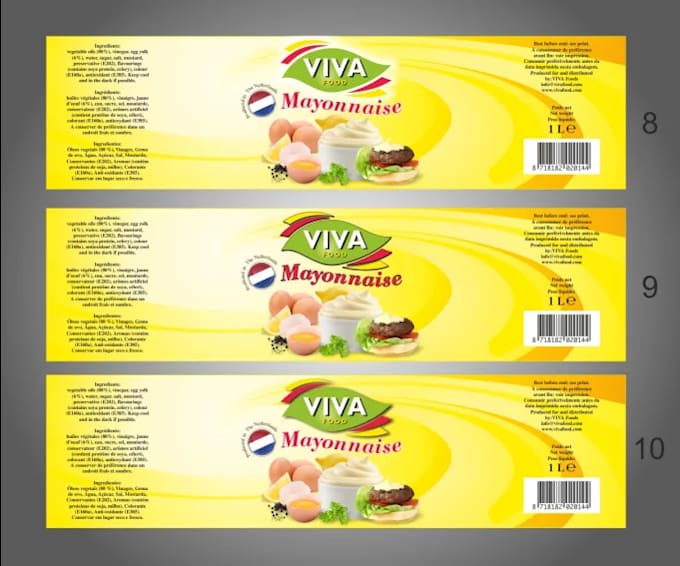 Make awesome product label design by Bondesta | Fiverr