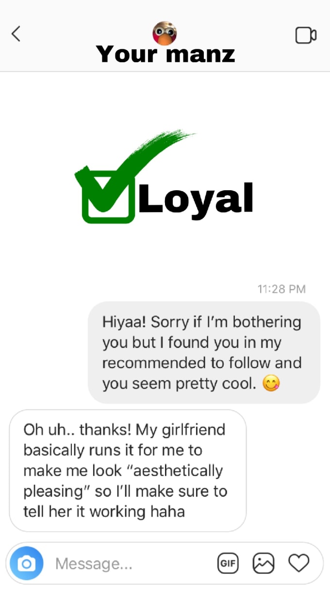 Slide Into Your Mans Dms And Test His Loyalty By Emberrose1016