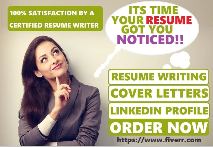 Offer Ats Resume Writing Service Cv And Cover Letter Linkedin Profile Writer By Resumeandsales Fiverr