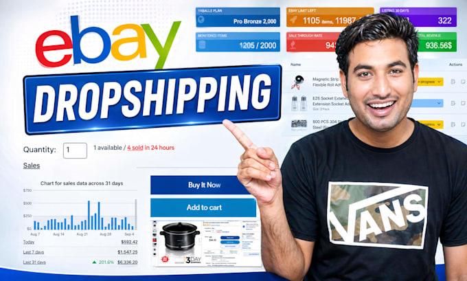 do amazon to ebay dropshipping top listings