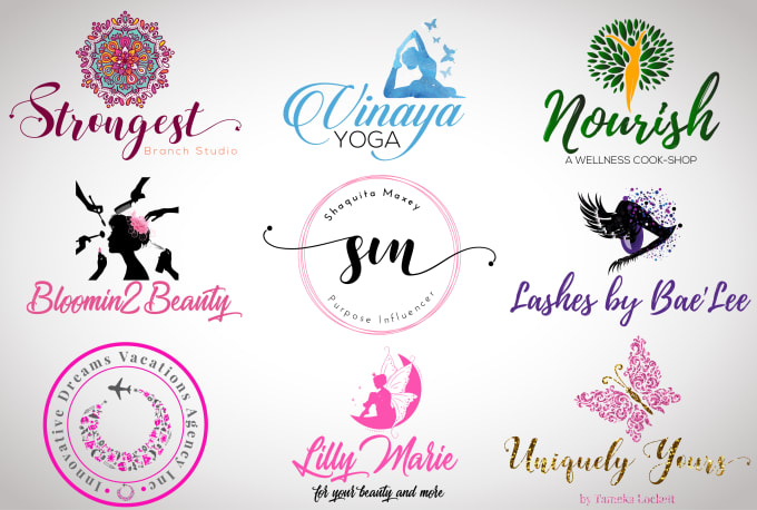 Download Design powerfull feminine logo by Graphicdesign82 | Fiverr