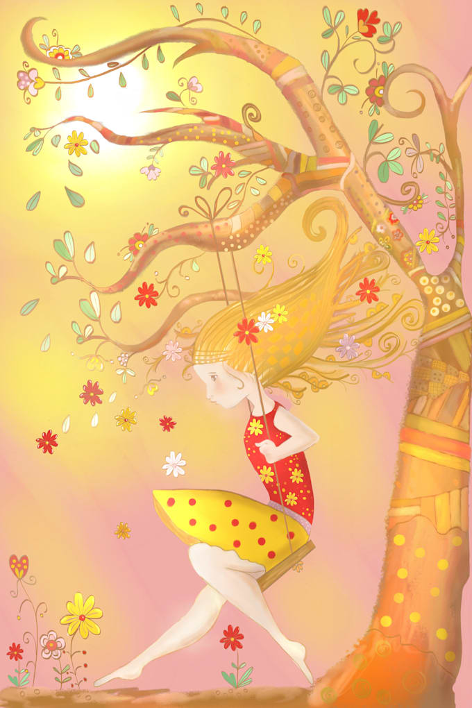 draw, illustrate and design anything including children books and covers