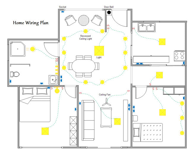 Create 2d Floor Plans And Electrical Wiring At Lowest Price