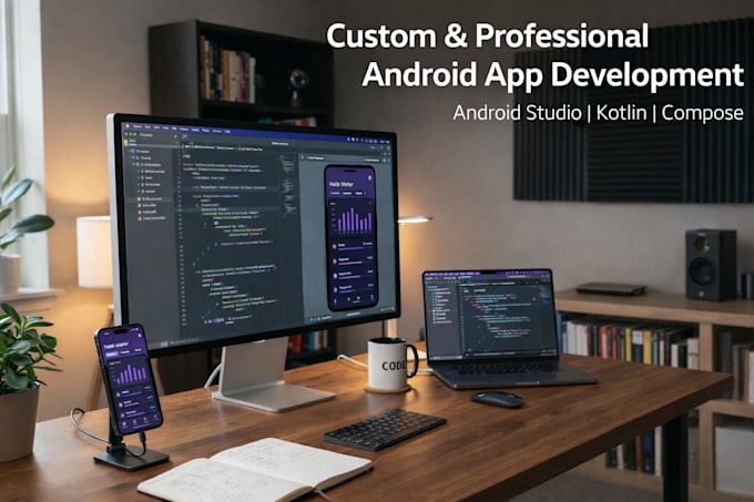 develop custom and professional android application