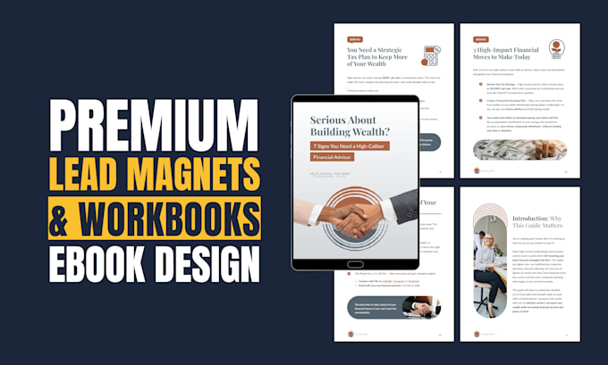 design a premium lead magnet, workbook, or ebook