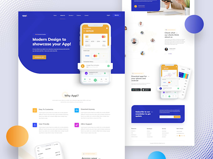 design a high converting figma website UI UX for saas and ai startups