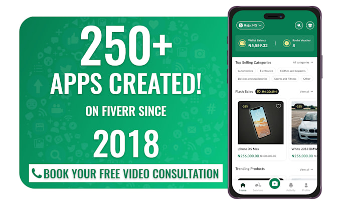 do mobile app development, flutter app developer, android, ios app development