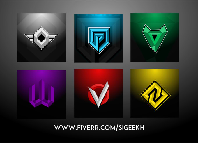 Design cool gaming esports logo with initials by Sigeekh