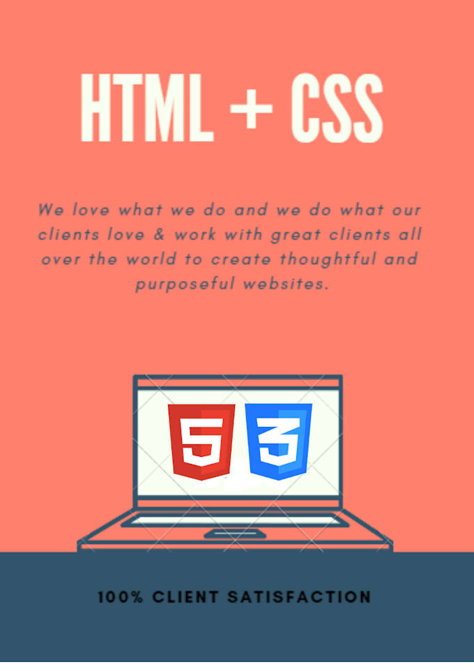 Design web pages in html css by Sadiazar | Fiverr