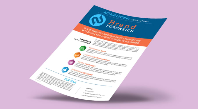 One pager проекта