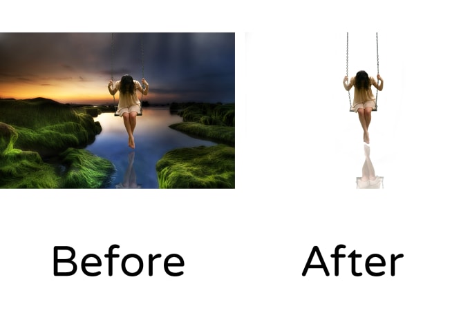 Convert 10 Images To A Transparent Background In Png Format By