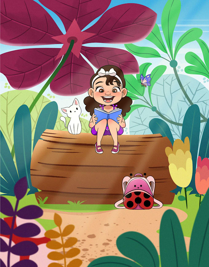 illustrate your childrens book illustration and cover