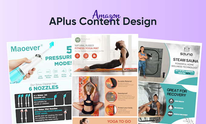 design premium amazon a plus content page ebc