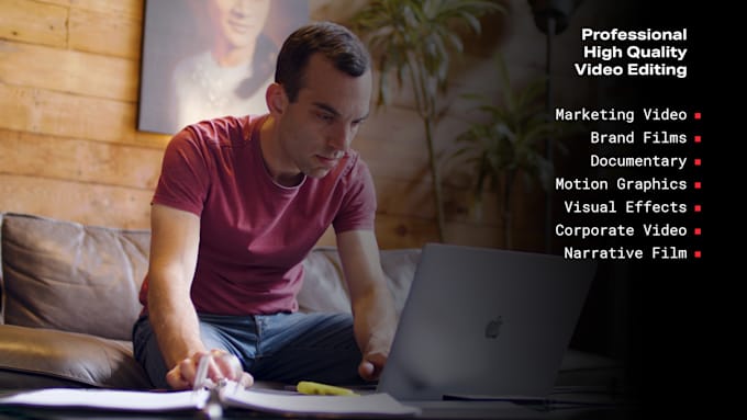 edit your corporate video into a high end final product