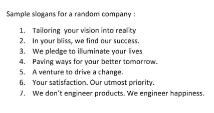 Write Business Names And 10 Eye Catching Slogans By Yourprowriter97