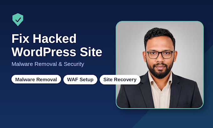 fix hacked wordpress site, remove malware and secure it