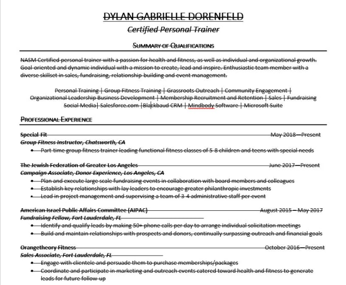 Revamp Or Write Your Resume Or Cover Letter By Dylandorenfeld