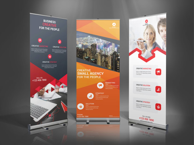 Amazing Custom Retractable Banner For Advertising 4over4com