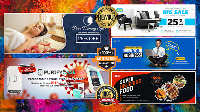 create epic facebook covers,banners,youtube covers