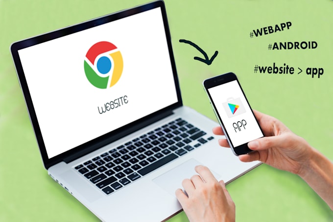 convert website to app with professional quality