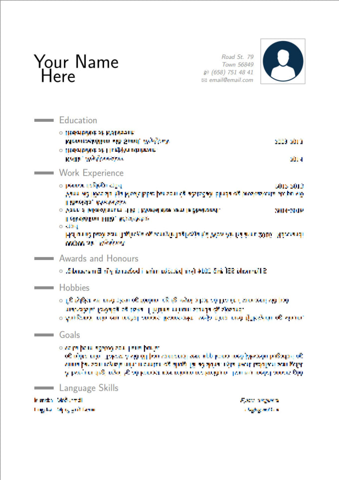 Rewrite And Redesign You Resume And Cover Letter By Bennigeir