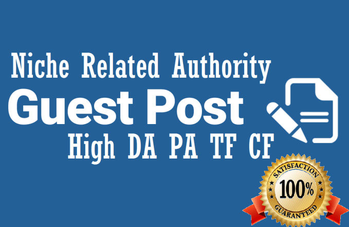 write and publish on 30 unique authority sites