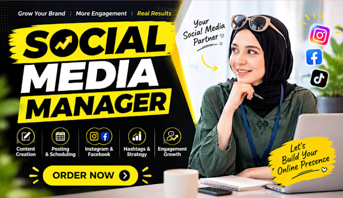 be your social media manager facebook instagram