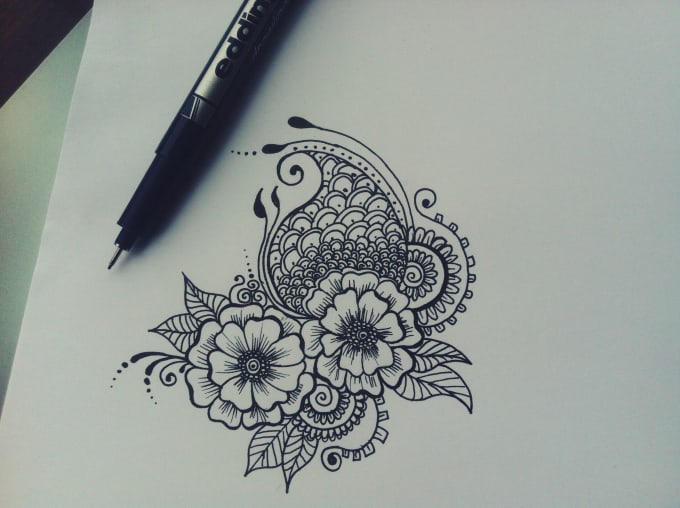 Design Leaflets Children Book Cover Henna Patterns By Muniza2345,Tumblrgirl Freetoedit Savage Tumblr Girl Drawing