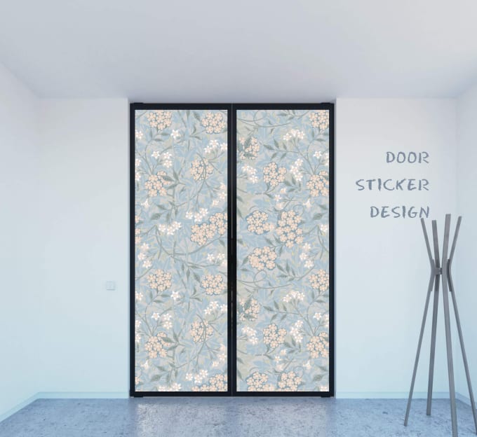 Do Your Glass Sticker Design By Mpkpapiya Fiverr