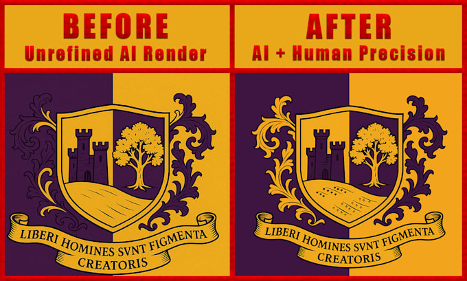 enhance, upscale, refine, clean, and fix flaws of ai art