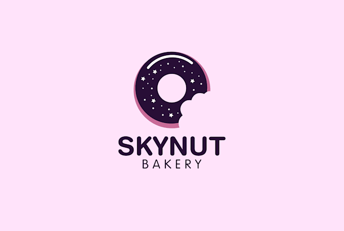 do flat minimalist logo design