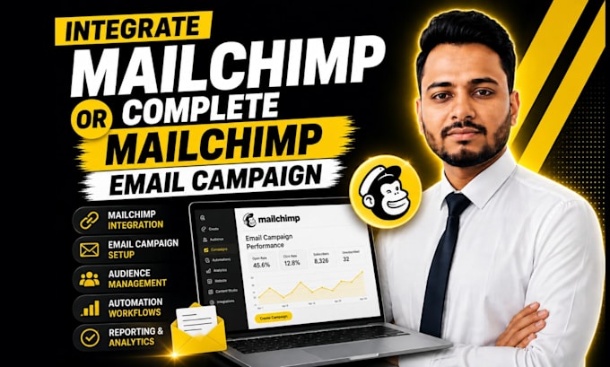 integrate mailchimp or complete mailchimp email campaign
