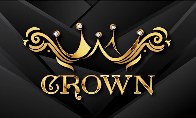 design custom 3d metallic gold logo in 24 hours