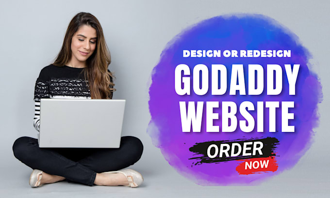 develop godaddy website design, godaddy website redesign or godaddy ecommerce