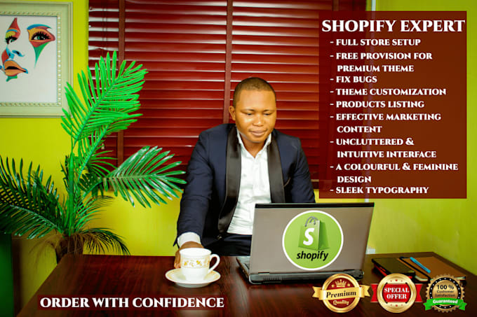 design or build a high converting shopify store