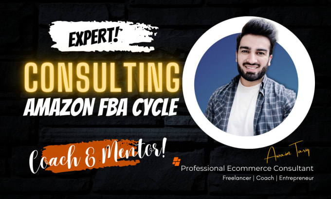 be your amazon fba coach business consultant and mentor