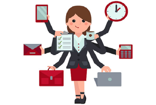 be your virtual assistant for 4 hours