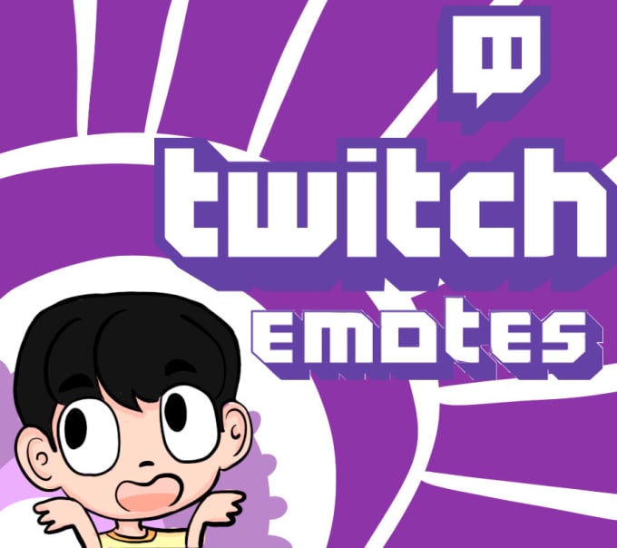 Create cute twitch and discord emotes by Kregdraws | Fiverr