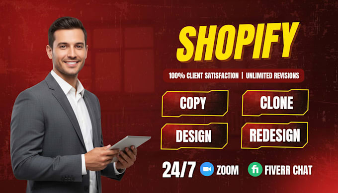 copy, clone and duplicate any website into shopify store