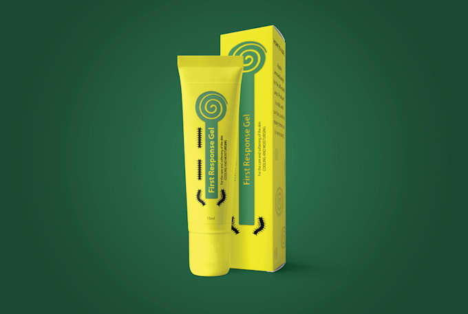 design cosmetic label and packaging mockup