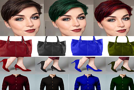 Change Color Of Clothes Hair Eyes And Products By Muzalfajaved