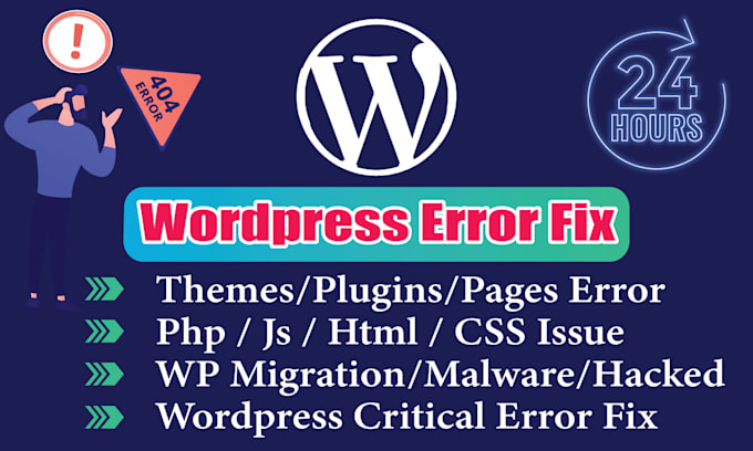 fix wordpress bugs or error