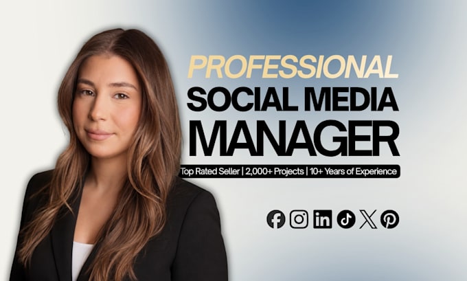 be your social media manager and content creator