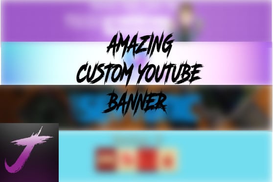 Make you an amazing banner for youtube by Jaydensujka | Fiverr