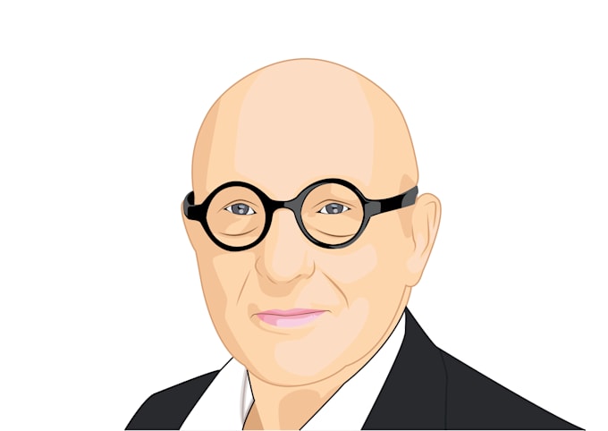 draw realistic Cartoon Portrait headshot avatar from a photo