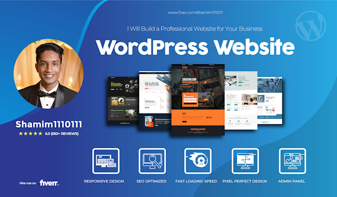 build a professional wordpress website for your business