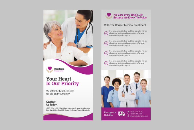 Design A Creative Modern Rack Card Or Corporate Flyer By