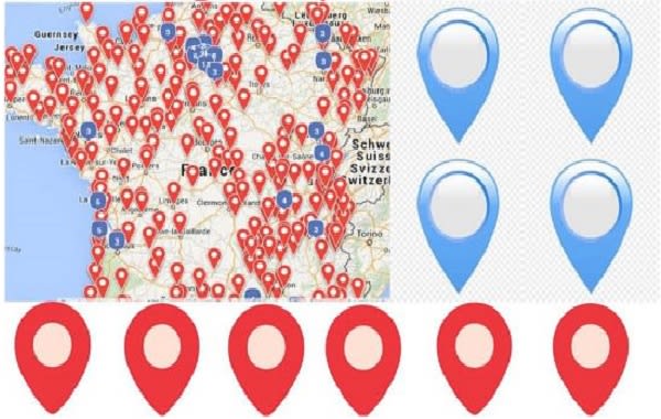 create 8000 google point map citations for local SEO